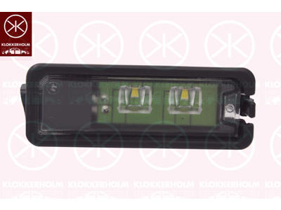 Belysning, skyltbelysning, LED, Registreringstyp: ECE-testat