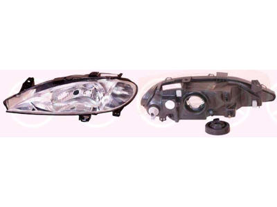 Headlight, H4, for vehicles with headlight levelling, T.Y.C, Left, Illuminance [lx]: 17.5
