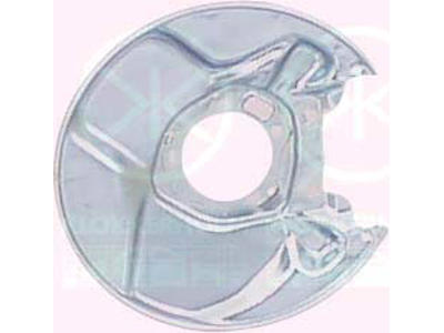 Bromssköld, Bakaxel höger, Diameter 1/diameter 2 [mm]: 335/85, förförtennad