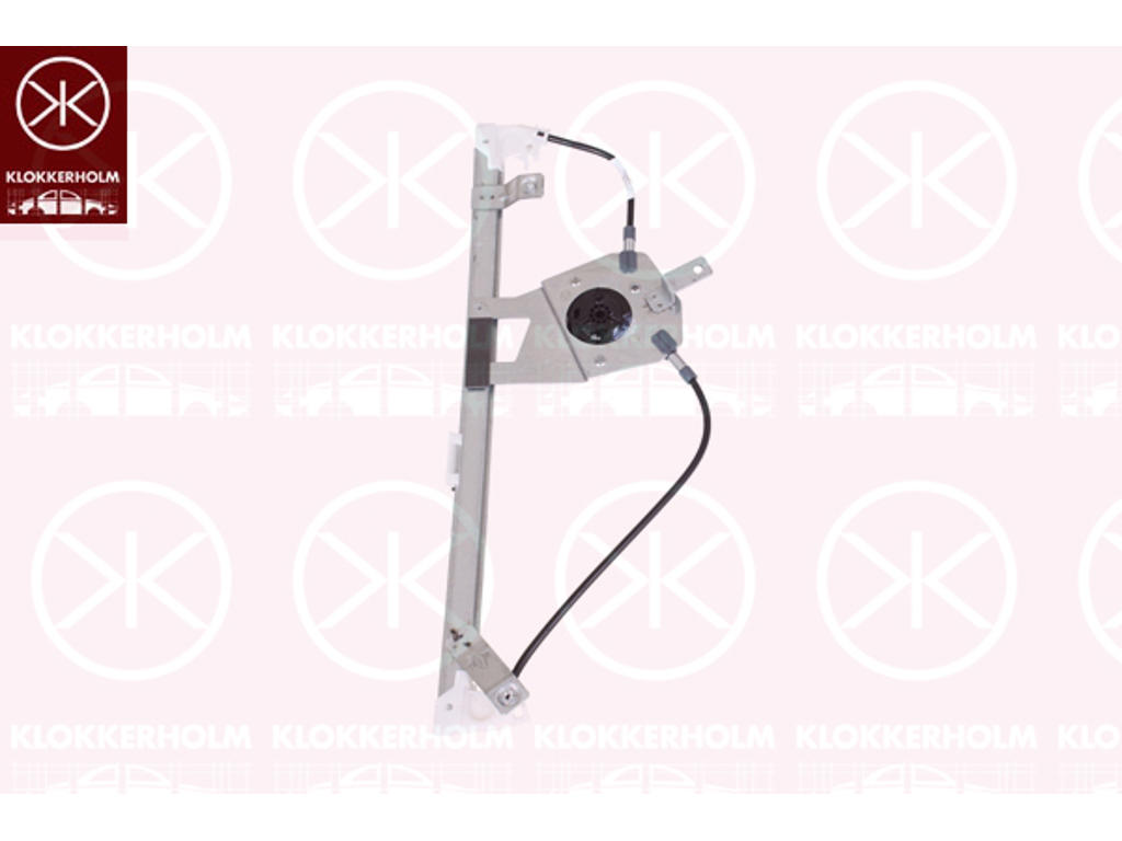 Window Regulator, OE-type, without electric motor, Electric, Left Rear