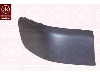 Trim/Protection Strip, bumper, black, Right Rear