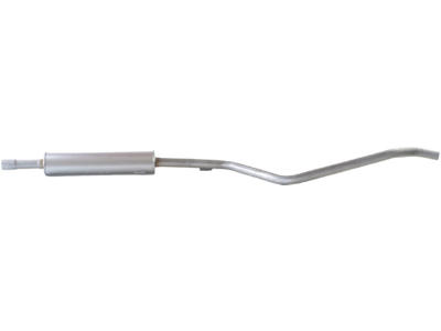 Centre Muffler, See accessories list for additionally required parts:  