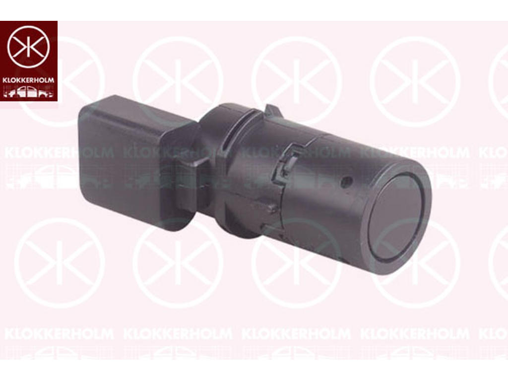 Sensor, park distance control, Front and Rear, Connector Shape: right-angled, Number of pins: 3, Paintable, Ultrasonic Sensor