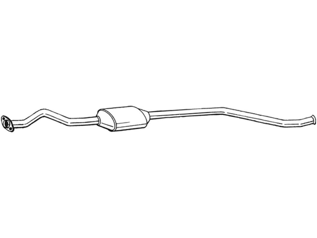 Catalytic Converter, with mounting parts, Emission Standard: Euro 2, Emission Standard: Euro 3