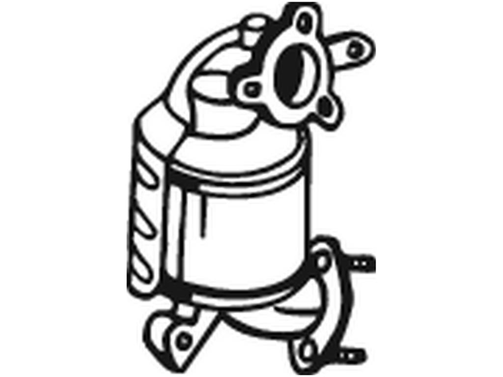 Catalytic Converter, with accessories