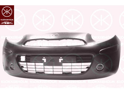 Bumper, w/primer, Front