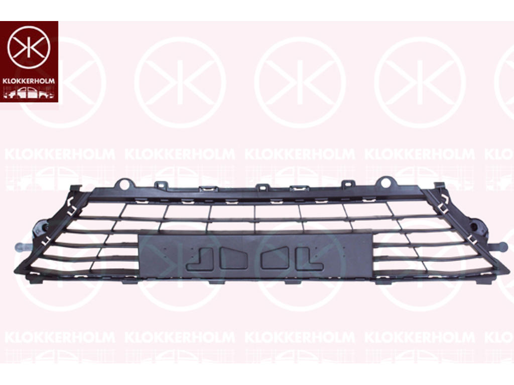 Radiator Grille, Front, Lower Section