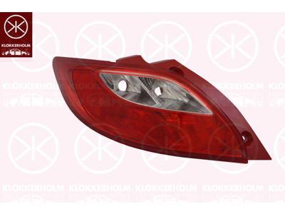 Kombinationsbackljus, utan lamphållare, Vänster