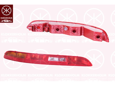 Kombinationsbackljus, Vänster, Lamptyp: WY16W