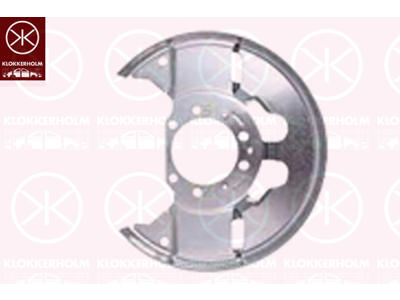 Bromssköld, framaxel, för bromsskivediameter [mm]: 285, förzinkad