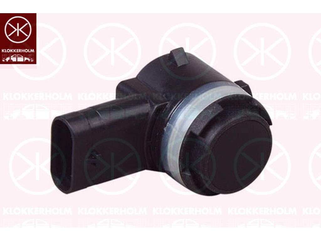 Sensor, park distance control, Front and Rear, Ultrasonic Sensor, Number of pins: 3, Paintable