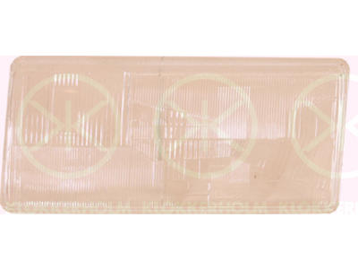 Diffusing Lens, headlight, H4/H1, H1, Left, Illuminance [lx]: 37.5