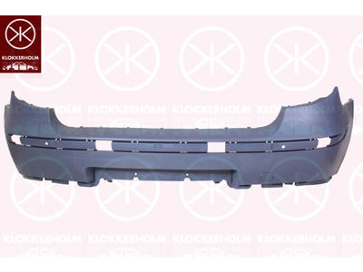 Bumper, w/primer, Rear