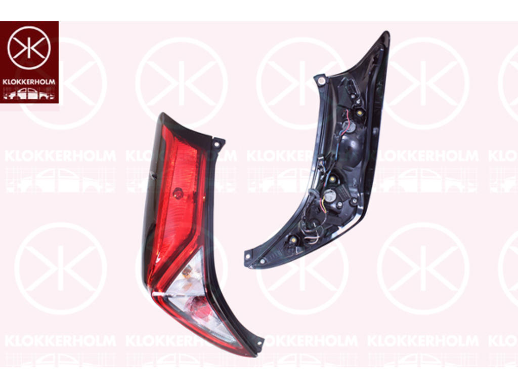 Tail Light Assembly, Left