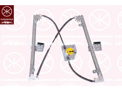 Window Regulator, 4-dr, without electric motor, Electric, Right Front, Vehicle Production Country: Czech Republic