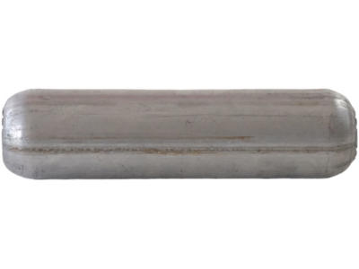 Middendemper, universeel, Ø76mm, Binnendiameter1 [mm]: 45, Binnendiameter 2 [mm]: 45, Lengte [mm]: 300, Breedte [mm]: 76, Hoogte [mm]: 76, niet ECE-getest
