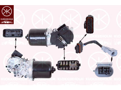 Motor steracu, prední, Napetí [V]: 12