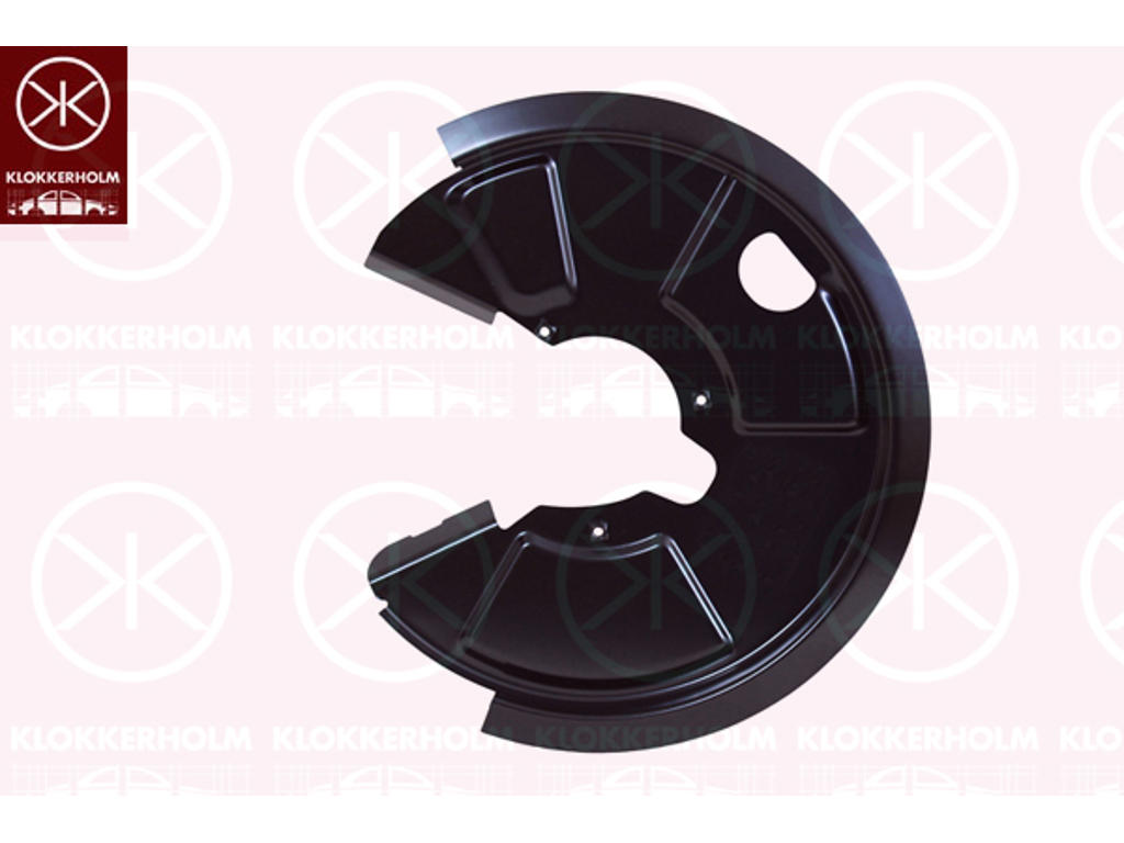 Splash Guard, brake disc, Rear Axle Left, Thickness [mm]: 1.2