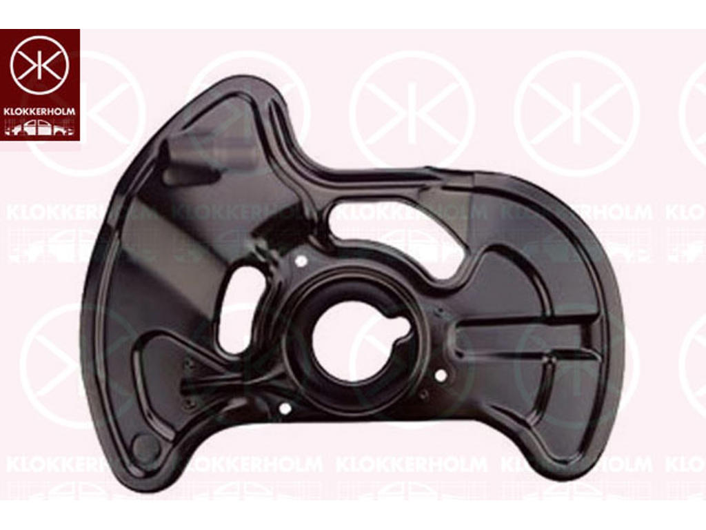 Splash Guard, brake disc, Front Axle Left, Diameter 1/Diameter 2 [mm]: 350/50
