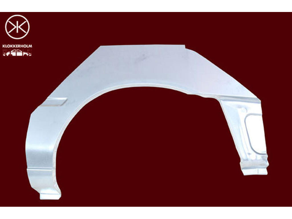 Quarter Panel, 2-dr, Wheel Arch Border, Repair Panel, Left Rear