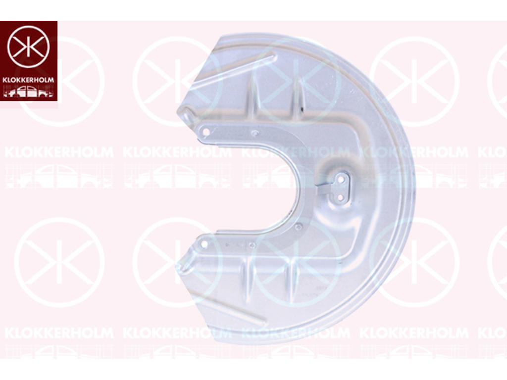 Splash Guard, brake disc, Rear Axle, Zinc-coated, for brake disc diameter [mm]: 290