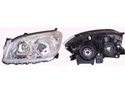 Headlight, HB3, H11, with motor for headlamp levelling, Left, Illuminance [lx]: 20