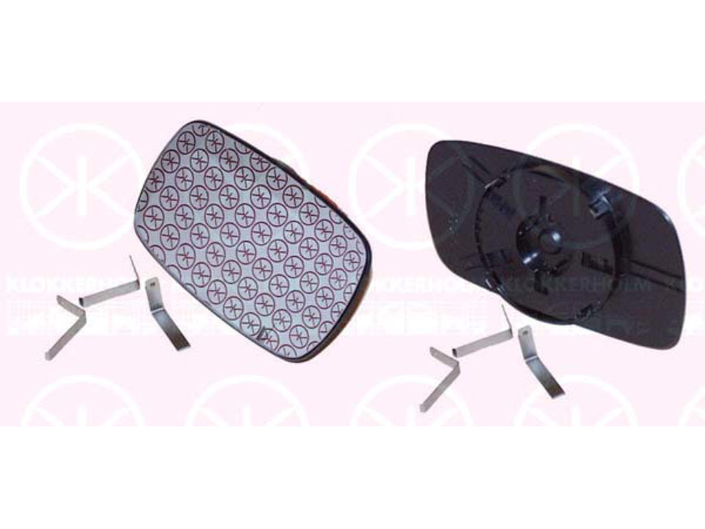 Mirror Glass, exterior mirror, Aspherical, Heatable, Left