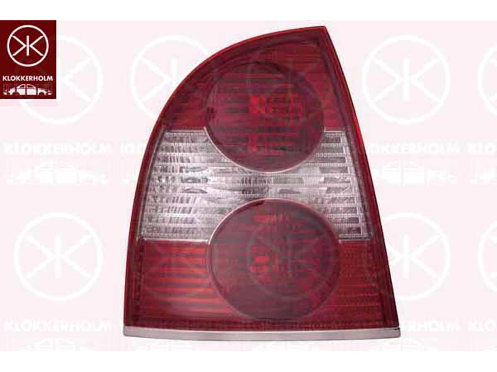 Tail Light Assembly, Right, Indicator Colour: smoke grey, without bulb holder