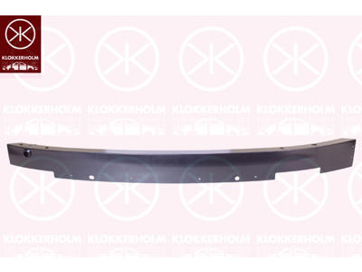 Support, bumper, Aluminium, Front