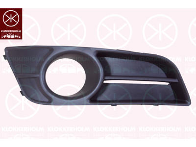 Ventilation Grille, bumper, Right Front, with hole(s) for fog lights