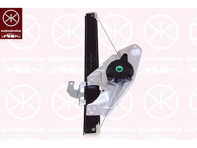 Window Regulator, OE-type, without electric motor, Electric, Left Rear