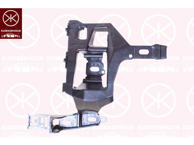 Mounting Bracket, bumper, Plastic, Left Front