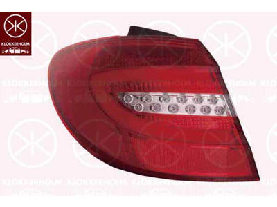 Baglygte, højre, ydre del, LED, P21W, uden lampeholder