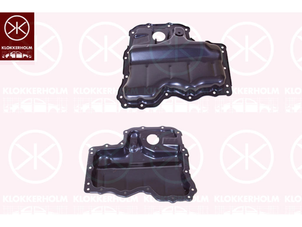 Oil Sump, with bore for oil-level sensor, Steel
