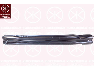 tartó, lökhárító, Acél, elöl