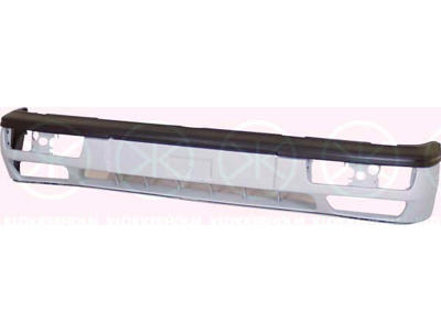 Bumper, Partial primed, Front, with spoiler