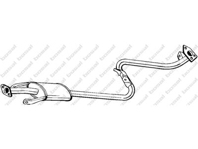 Centre Muffler