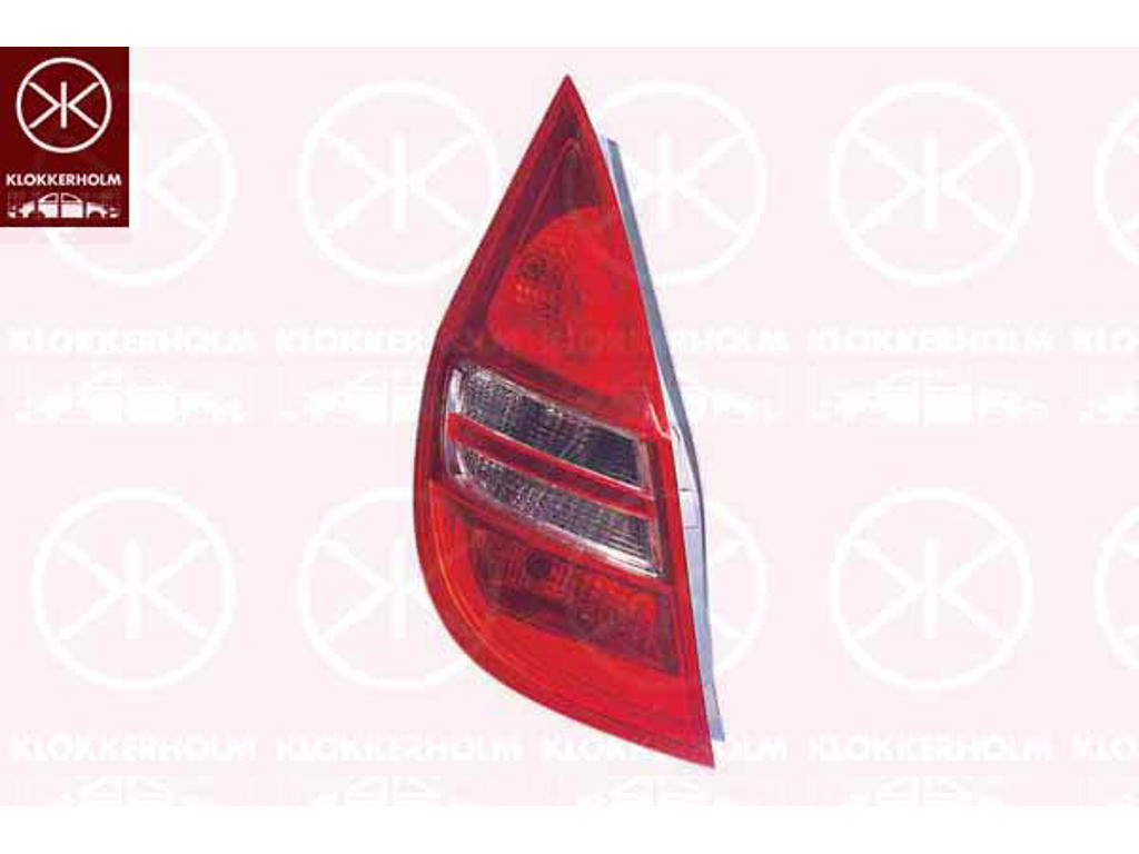 Tail Light Assembly, without bulb holder, Left, Vehicle Production Country: Republic of Korea (South Korea)