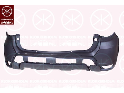 Stoßfänger, Mit Teilgrundierung, hinten