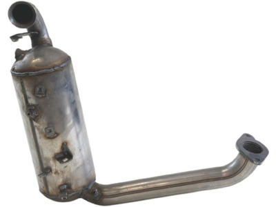 Soot/Particulate Filter, exhaust system, Material: Cordierite, with mounting parts, Euro 5