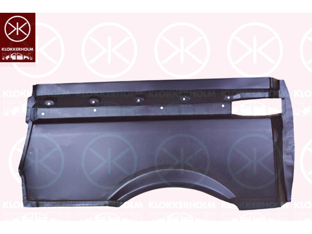 Quarter Panel, Axle Distance [mm]: 3200, Right, Wheel Arch Border, Upper section, Repair Panel
