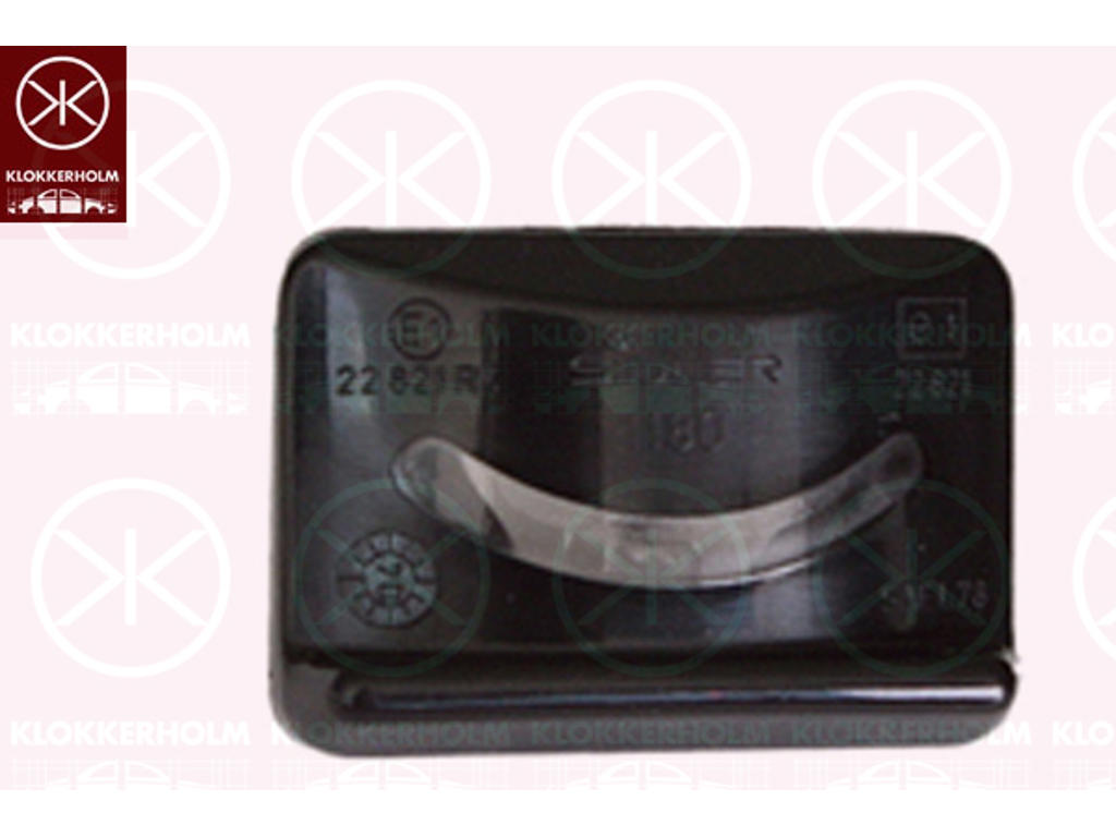 Licence Plate Light, with bulb holder