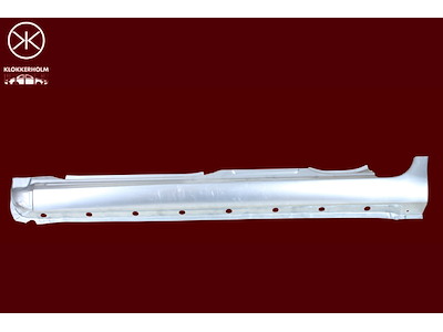 Instegsplåt, 4-drs, Vänster, Ekonomiplåt