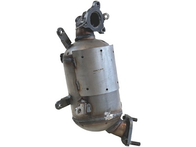 Soot/Particulate Filter, exhaust system, Material: Cordierite, with mounting parts, Euro 5