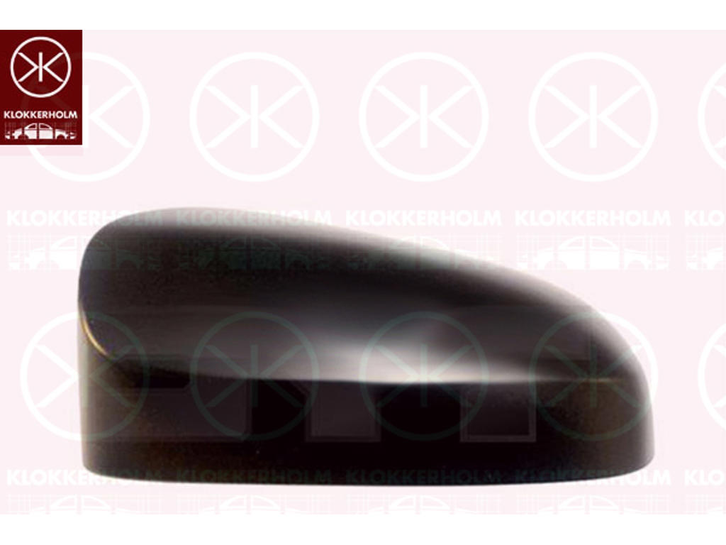 Housing, exterior mirror, Grained, Left