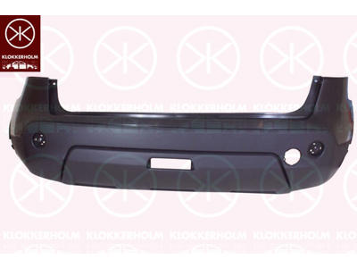 Bumper, Rear, Grained, Trim Level: IKKE TIL Q+2