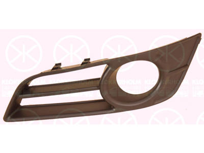 Ventilation Grille, bumper, Left Front, with hole(s) for fog lights