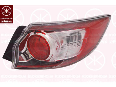 Kombinationsbackljus, Höger, ytterdel, utan lamphållare