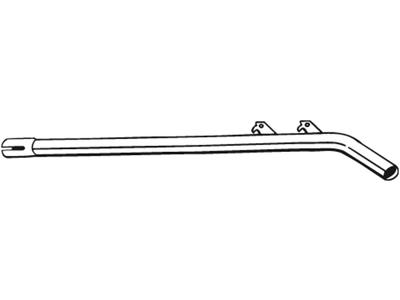 Exhaust Pipe, See accessories list for additionally required parts:  