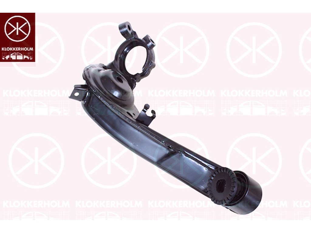 Control/Trailing Arm, wheel suspension, with bush, Lower Section, Rear Axle Left, Full Body Section